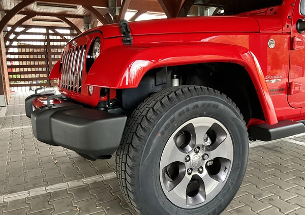 Jeep Wrangler cena 119000 przebieg: 72000, rok produkcji 2016 z Poznań małe 742